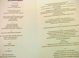 Freischütz menu