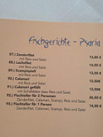 Taverne Sirtaki menu