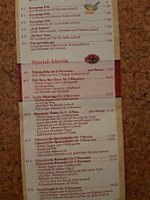 China Restaurant MANDARIN menu
