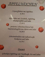 Edith Olszenka Gaststätte Gensunger Stuben menu