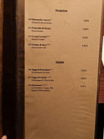 Pizzeria Al Giardino menu