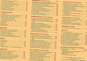 Chinarestaurant Hong Kong menu