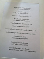 Gasthof Krone Münchinger GmbH menu
