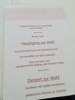 Karlshöhe menu