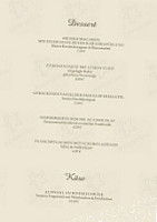 Altes Landhaus Buddenberg menu