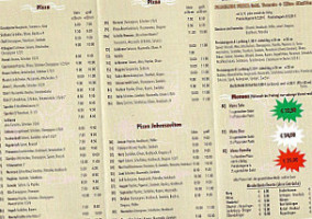 Daniela Pizza-House-Service menu