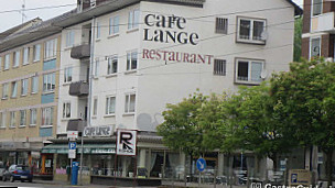 Cafe Lange outside