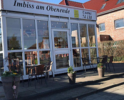 Imbiss am Obenende outside