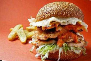 Piri's Chicken Burgers food