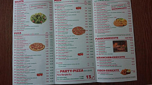Pizza Toscana menu