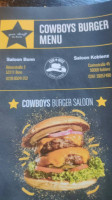 Cowboys Burger Saloon food
