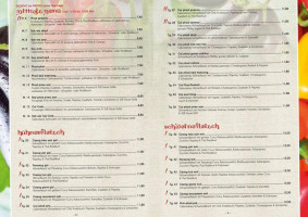Suvarnabhumi - Thai Spezialitaten menu