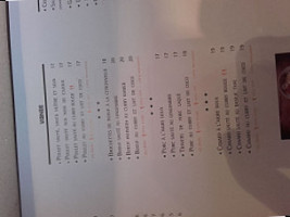 Papaya Thaï Shop menu