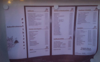 Pottkieker Imbiss menu