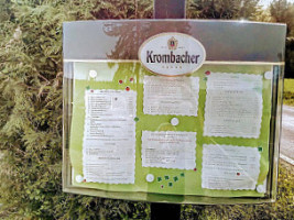 Landgasthof Tannenhof menu