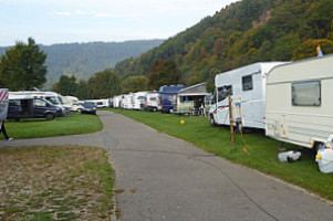 Campsite Friedensbrucke outside