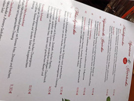Restaurant Und Biergarten Tomate menu