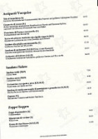 Restaurant zum Salmen menu