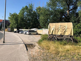 Am Wehr Biergarten und Flosserstube outside