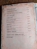 Ristorante Toscana menu