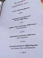 Faehrhaus Saarschleife menu