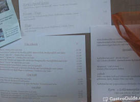 Hotel Restaurant Kern menu