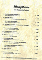 Restaurant Delphi menu