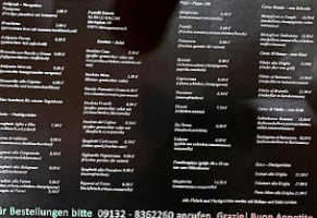 Fratelli Osteria menu
