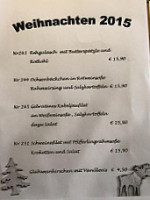 Haus Portz Frankenheim Brauerei- Ausschank menu