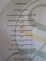 Schutzenhaus Kronach menu