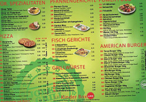 Jorker Grill menu