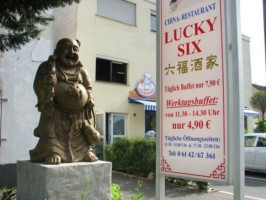China Restaurant Lucky Six outside