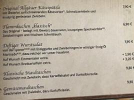 Lehner's Wirtshaus Pforzheim menu