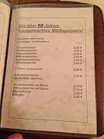 Gasthaus Faehr-eck menu