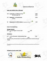 Gasthaus Zum Lamm Und Lammwirtstadel, Ferienwohnungen Und Gaestezimmer, Gemeinschaftsverpflegung menu