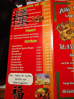 Asia Imbiss Linh Linh menu