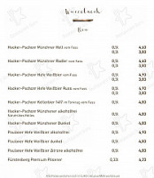 Boutiquehotel Werdenfelserei menu