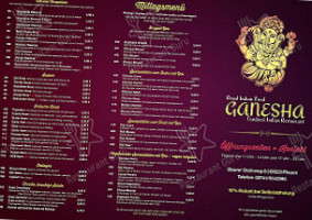 Ganesha menu