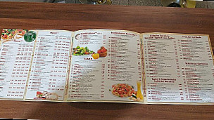 Billa Pizza Service menu