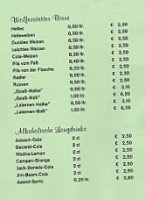 Pinkis Dorfschaenke menu