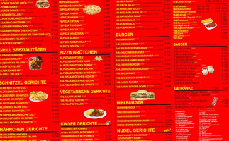 Hot Doener Und Pizzeria menu