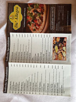 Da Allegro Pizzeria menu