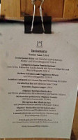 Weinstube Hensler menu
