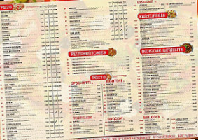 San Remo Pizzeria menu