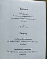 Klosterwirtschaft Karlshuld menu