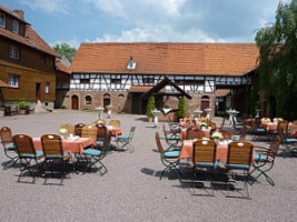 Burghof In Kirchbrombach food