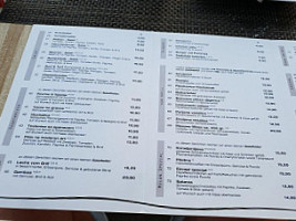 Milan menu