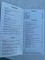 Griechische Taverne menu