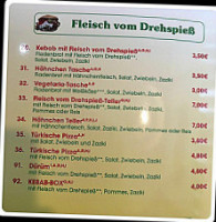 Antalya Kebaphaus menu