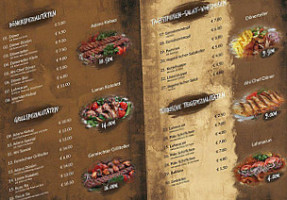 Ahi Kebab menu